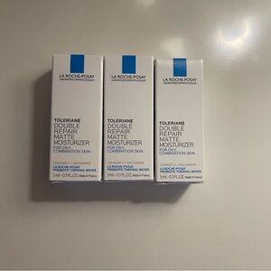 La Roche-Posay Toleriane Double Repair Matte Moisturizer 3 trial size new in box